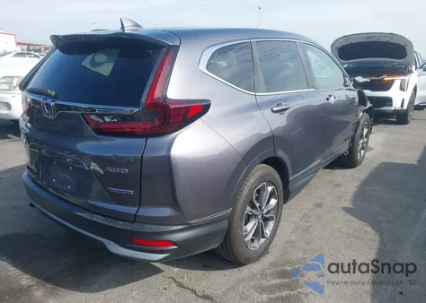 2021 Honda Cr-V Hybrid Ex-L из США, поврежденный, VIN 7FART6H85ME005377